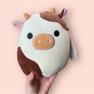 Ronnie the brown cow squishmallow 7”